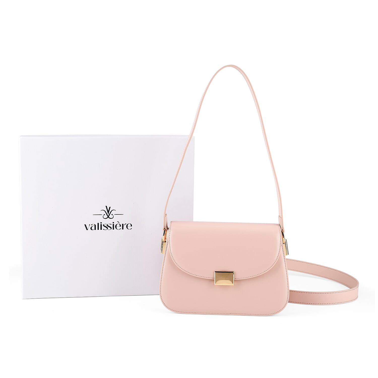 Valissiere Crossbody Bag (Size - One Size) - Pink - Brown