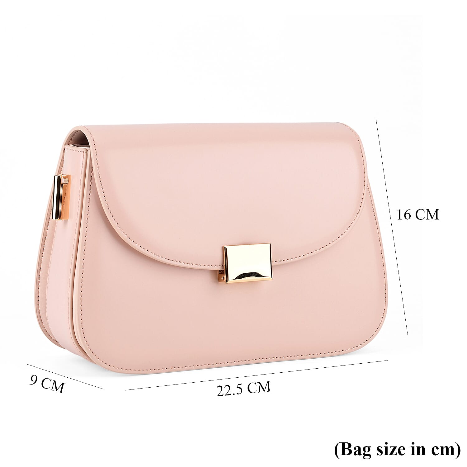 Valissiere Crossbody Bag (Size - One Size) - Pink - Brown
