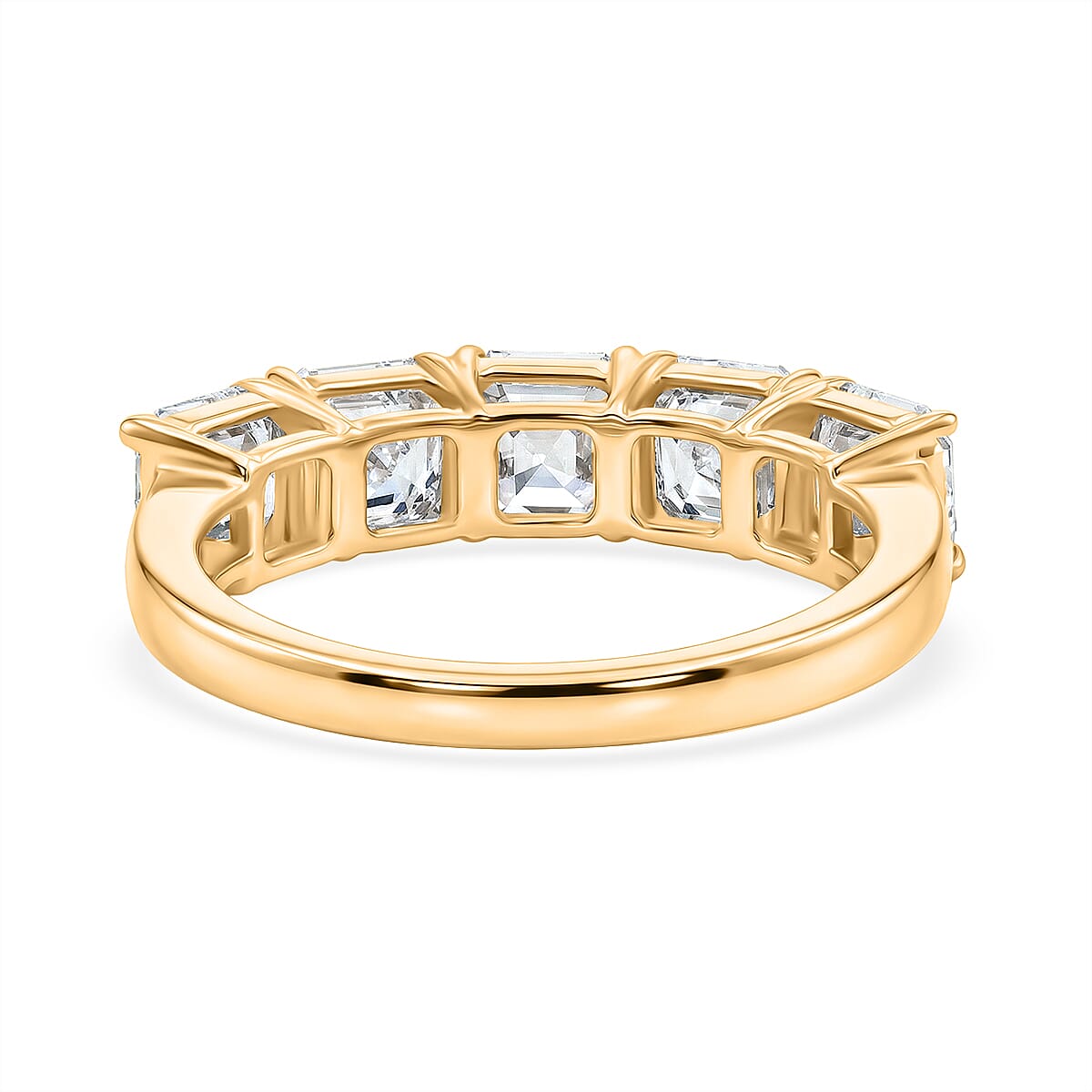 Luxuriant  18K Yellow Gold SGL Certified VS-EF Lab Grown Diamond  Ring 3.00 Ct, Gold Wt. 3.00 Gms