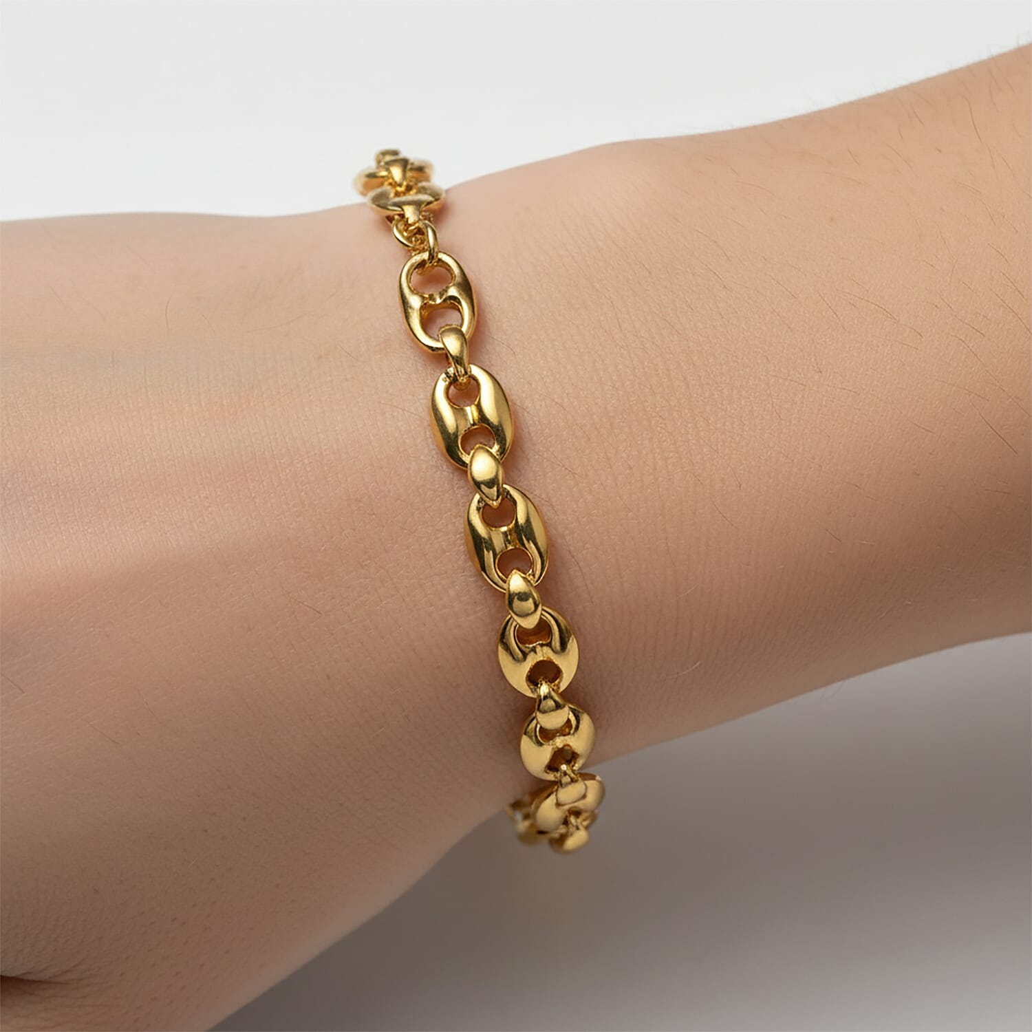EverTrue Bracelet (Size - 7.5) in Yellow Gold Tone, Gold Wt. 10.92 Gms