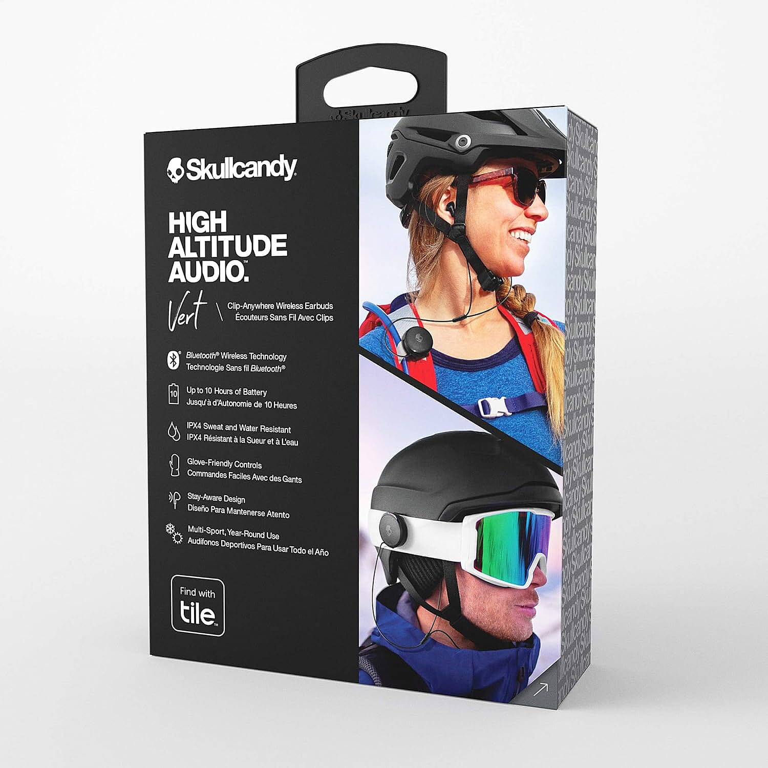 Skullcandy Vert Wireless Earbuds Fearless - Black