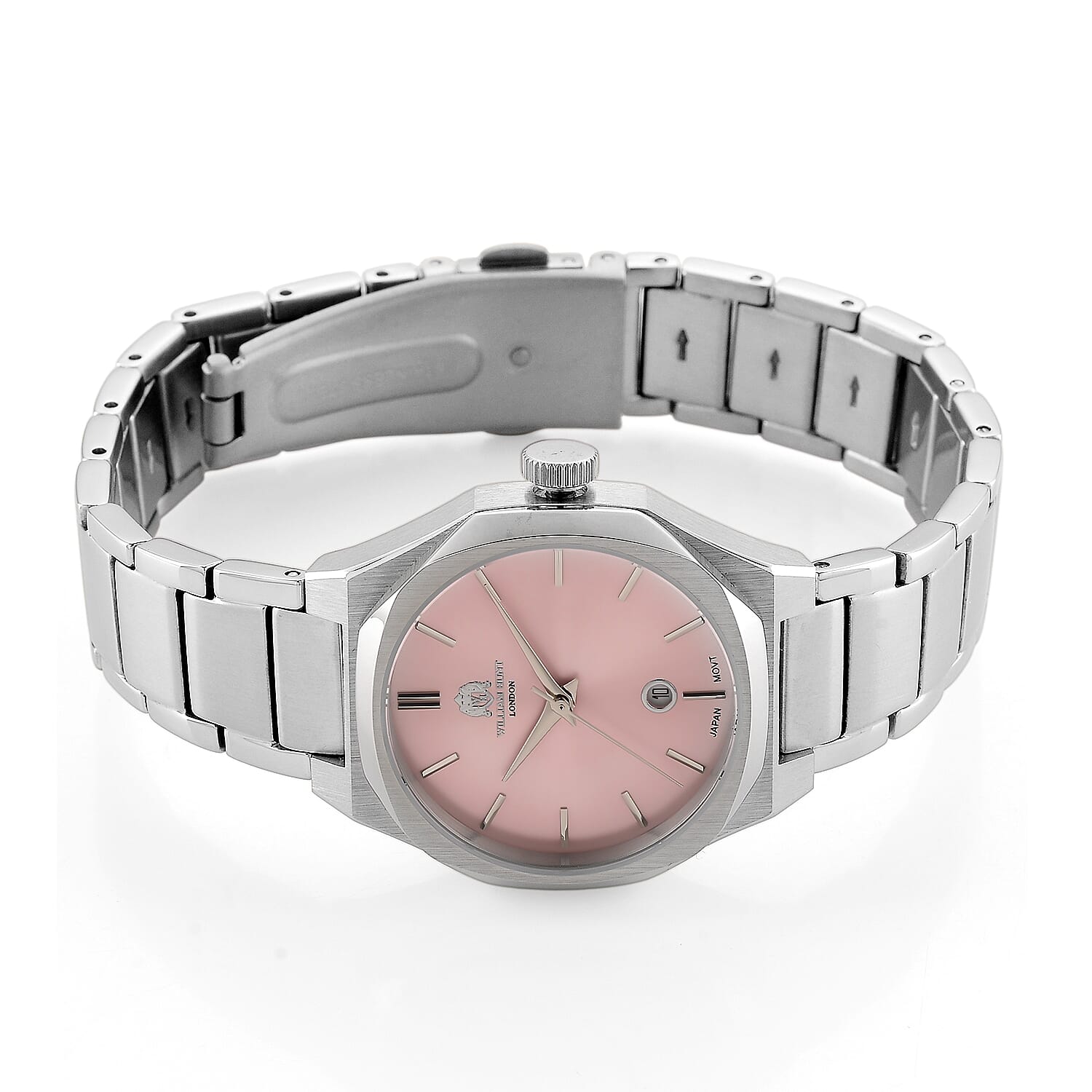 William Hunt Watch Pure White Stainless Steel