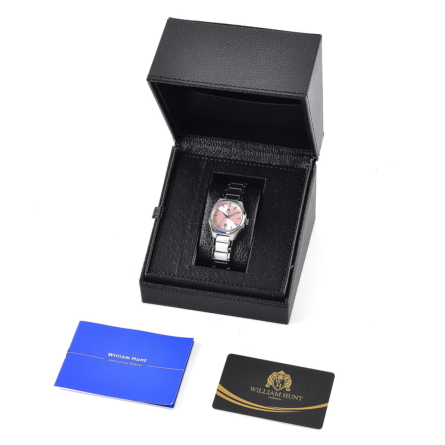 William Hunt Watch Pure White Stainless Steel