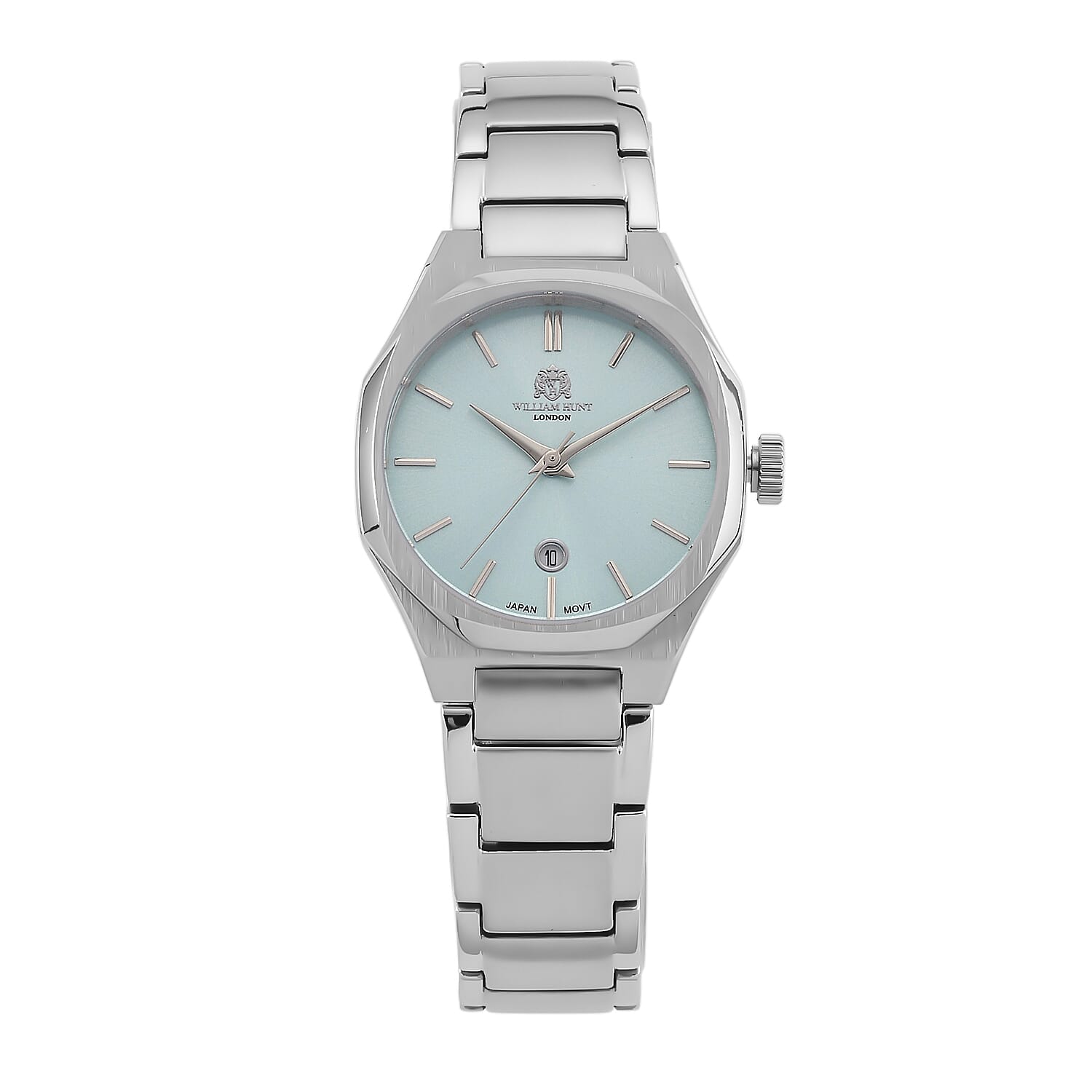 William Hunt Watch Pure White Stainless Steel