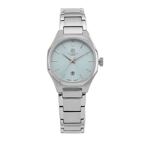 William Hunt Watch Pure White Stainless Steel