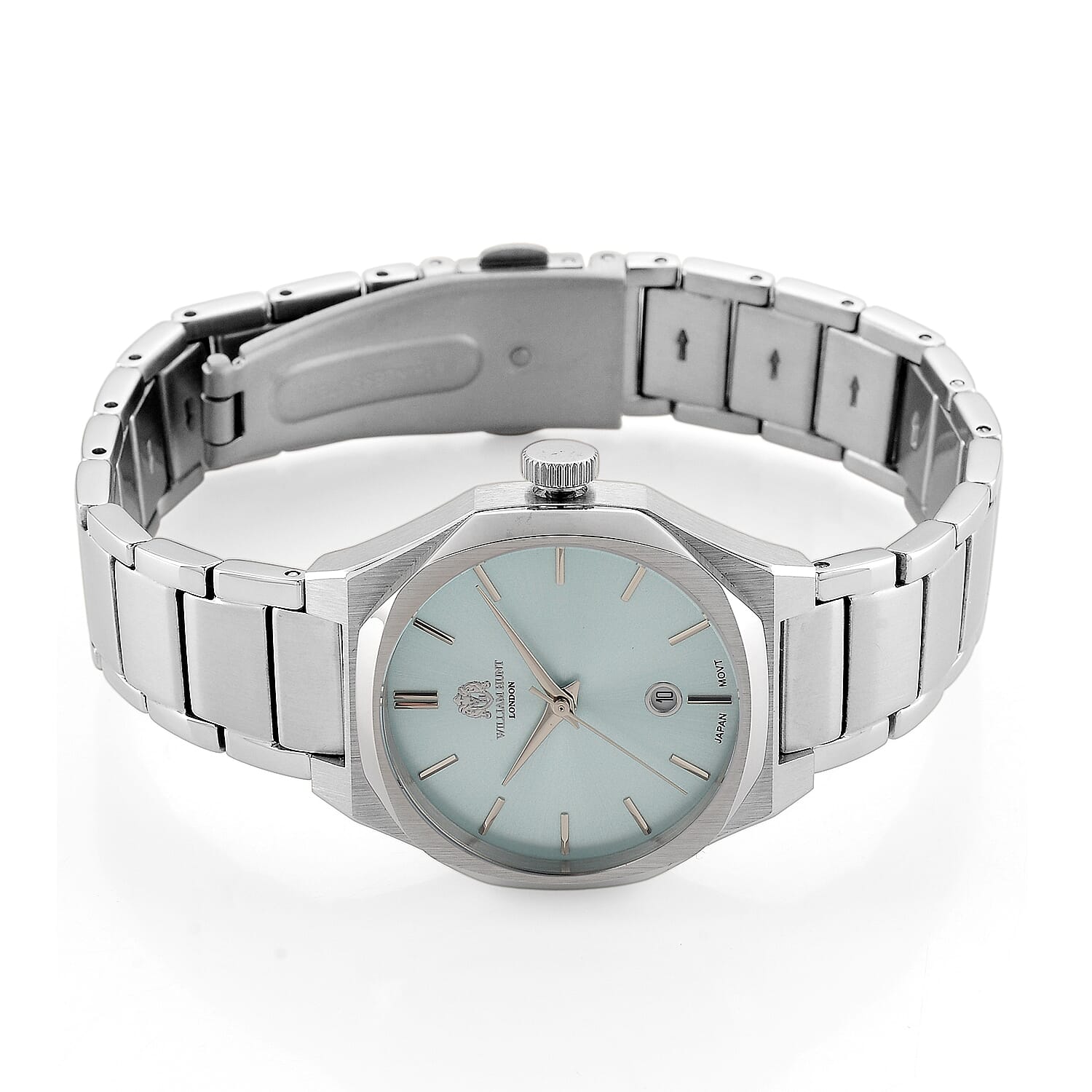 William Hunt Watch Pure White Stainless Steel