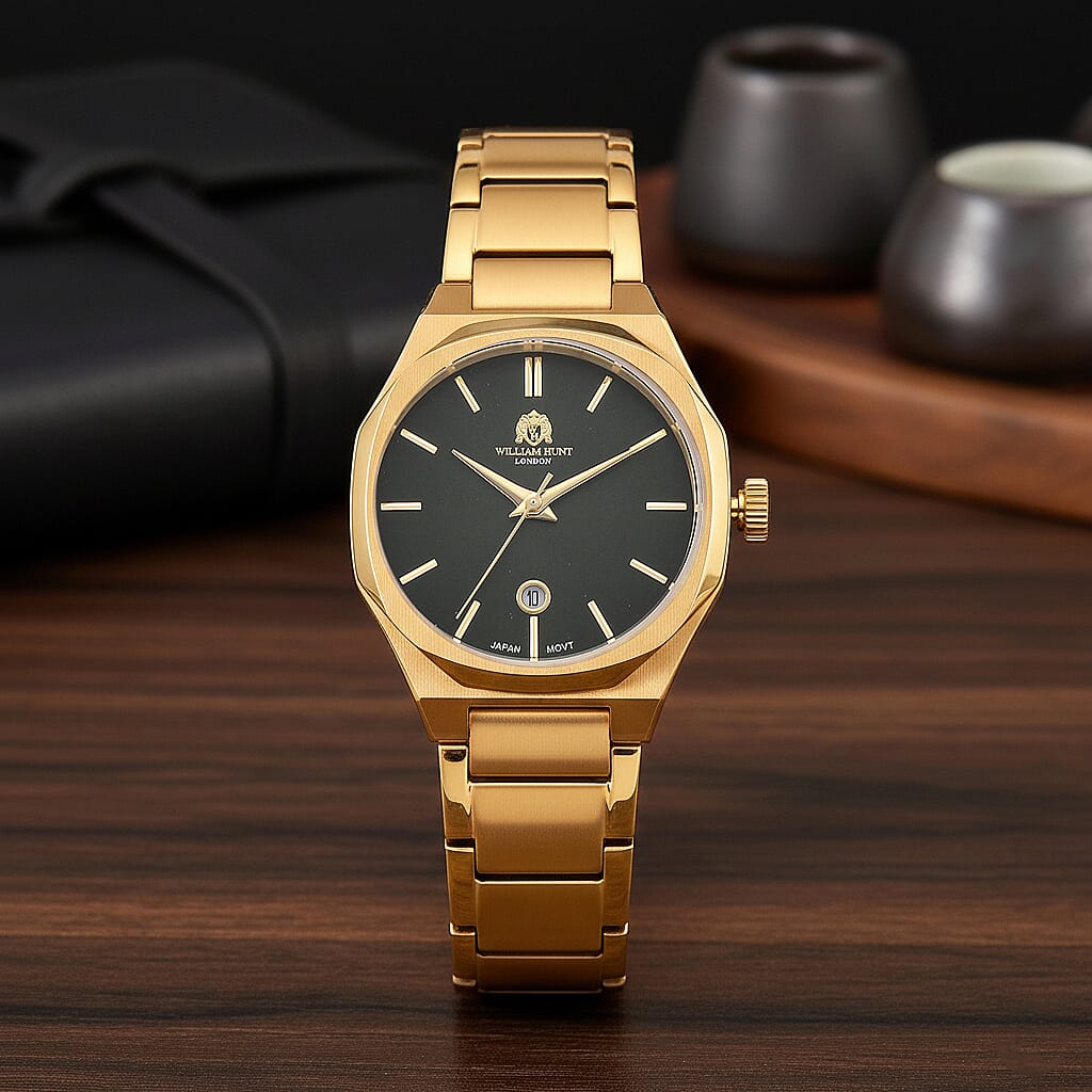 William Hunt Watch Pure White Stainless Steel