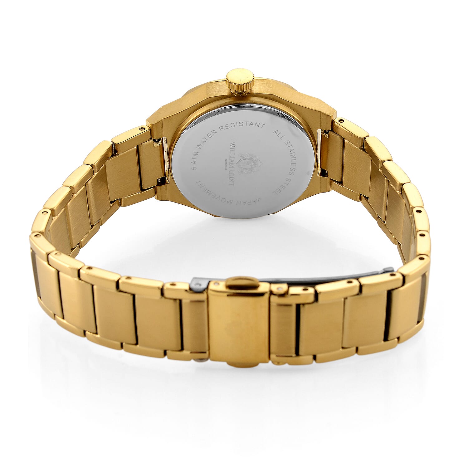 William Hunt Watch Pure White Stainless Steel