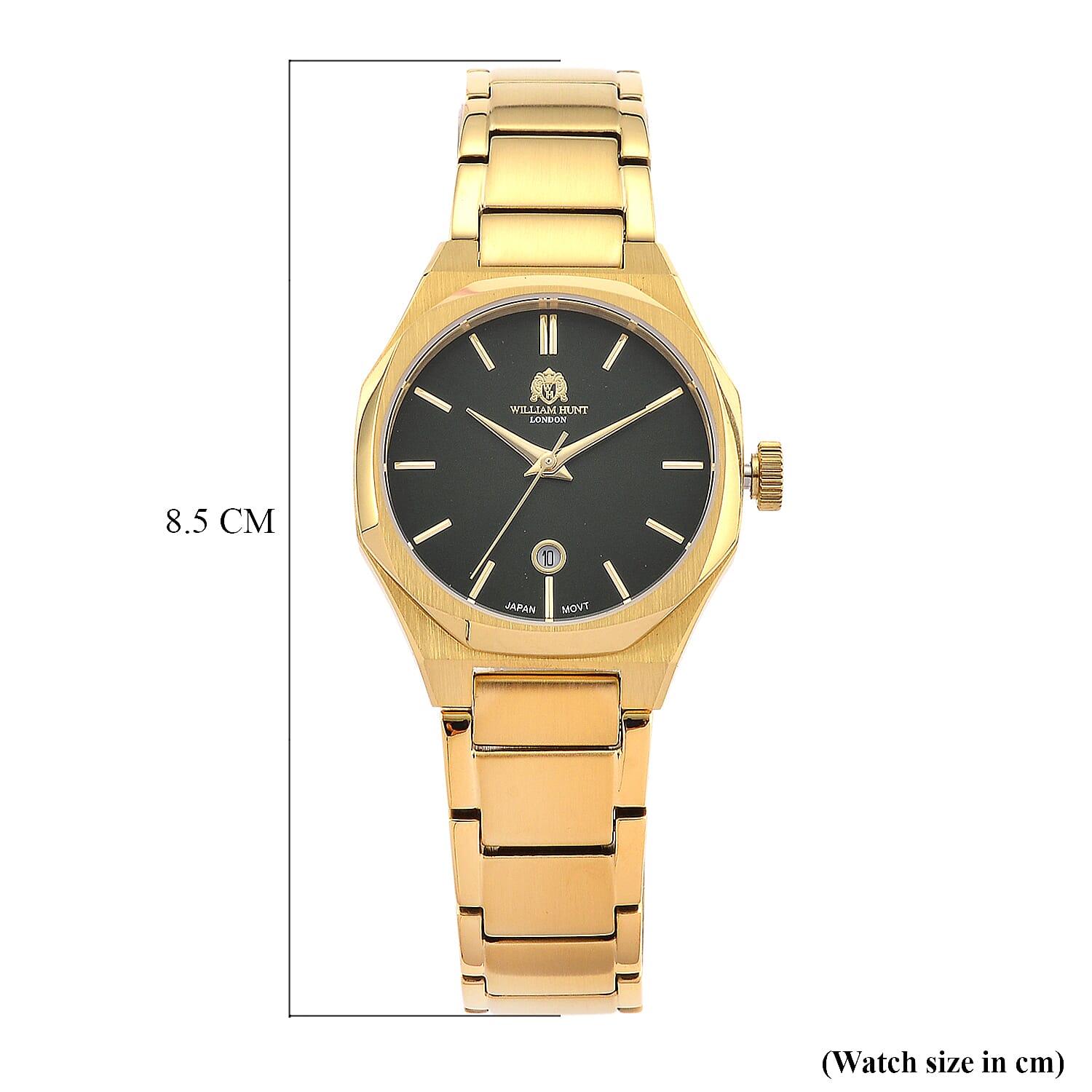 William Hunt Watch Pure White Stainless Steel