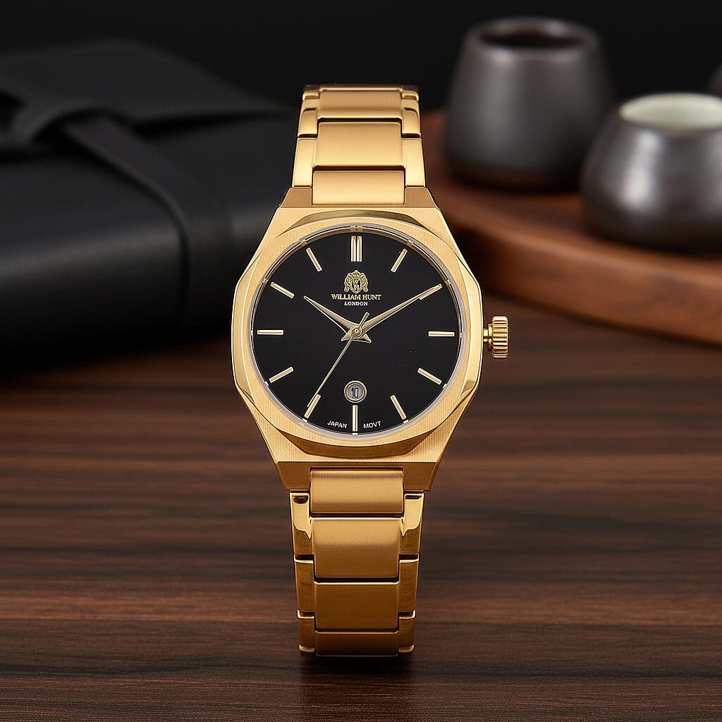 William Hunt Watch Pure White Stainless Steel