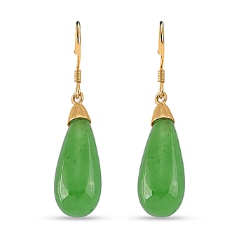 https://tjcuk.sirv.com/Products/84/8/8486543/D-Joy-Green-Jade-Beads-Earring-with-Hook-in-Yellow-Gold-Plated-Sterlin_8486543.jpg?w=342&h=342