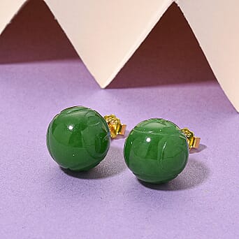 https://tjcuk.sirv.com/Products/84/8/8486544/D-Joy-Green-Jade-Beads-Earring-with-Push-Back-in-Yellow-Gold-Plated-St_8486544_2.jpg?w=342&h=342