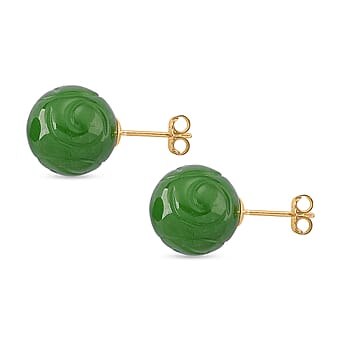 https://tjcuk.sirv.com/Products/84/8/8486544/D-Joy-Green-Jade-Beads-Earring-with-Push-Back-in-Yellow-Gold-Plated-St_8486544_3.jpg?w=342&h=342