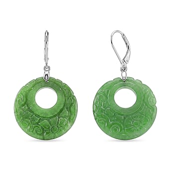 https://tjcuk.sirv.com/Products/84/8/8486549/D-Joy-Green-Jade-Beads-Earring-with-Lever-Back-in-Rhodium-Overlay-Ster_8486549.jpg?w=342&h=342
