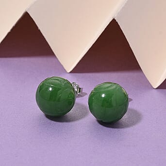 https://tjcuk.sirv.com/Products/84/8/8486550/D-Joy-Green-Jade-Beads-Earring-with-Push-Back-in-Rhodium-Overlay-Sterl_8486550_2.jpg?w=342&h=342