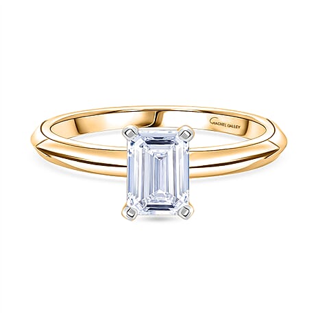 Rachel Galley Lab Grown Diamond Ring in Rhodium OverlaySterling Silver  1.020  Ct.