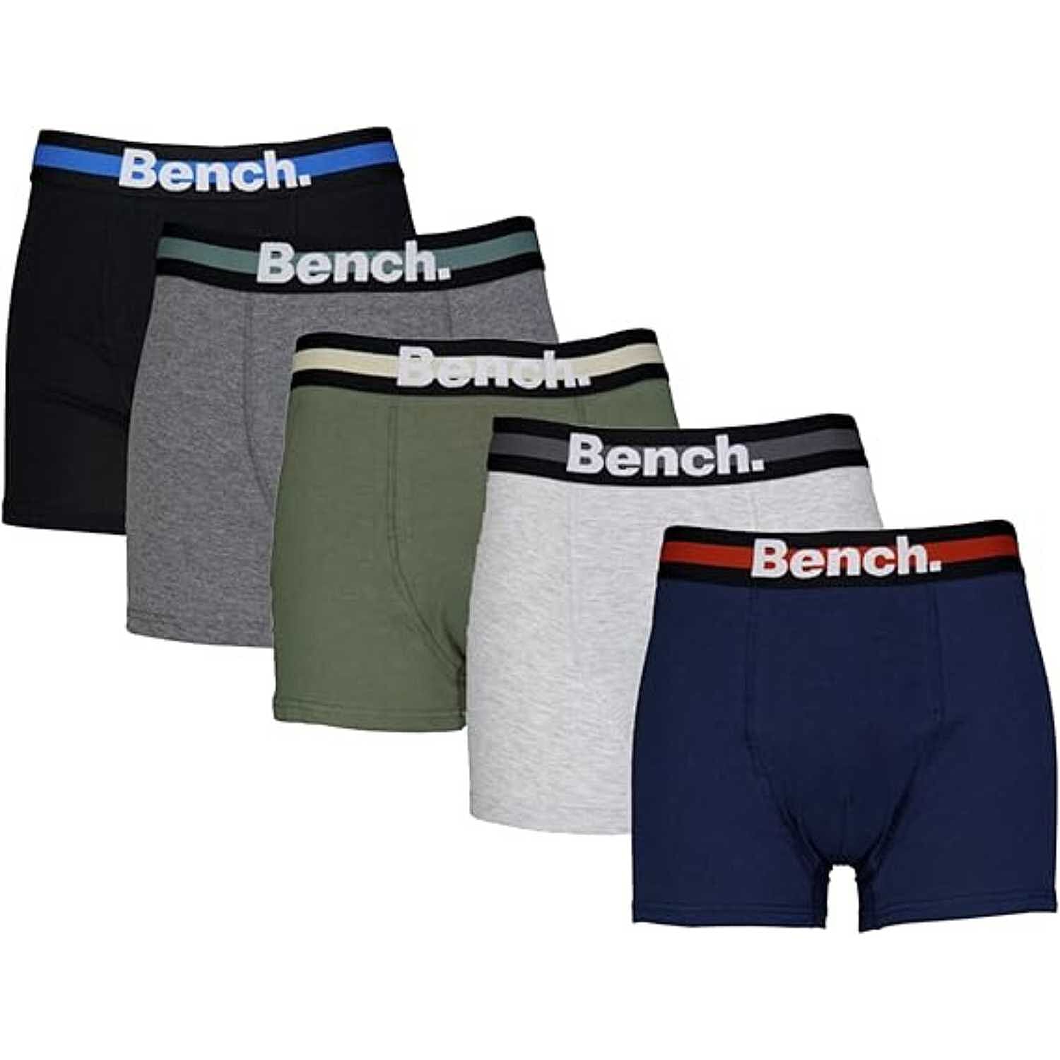 Bench Men's Premium Performance Microfibre Briefs (Pack of 5)