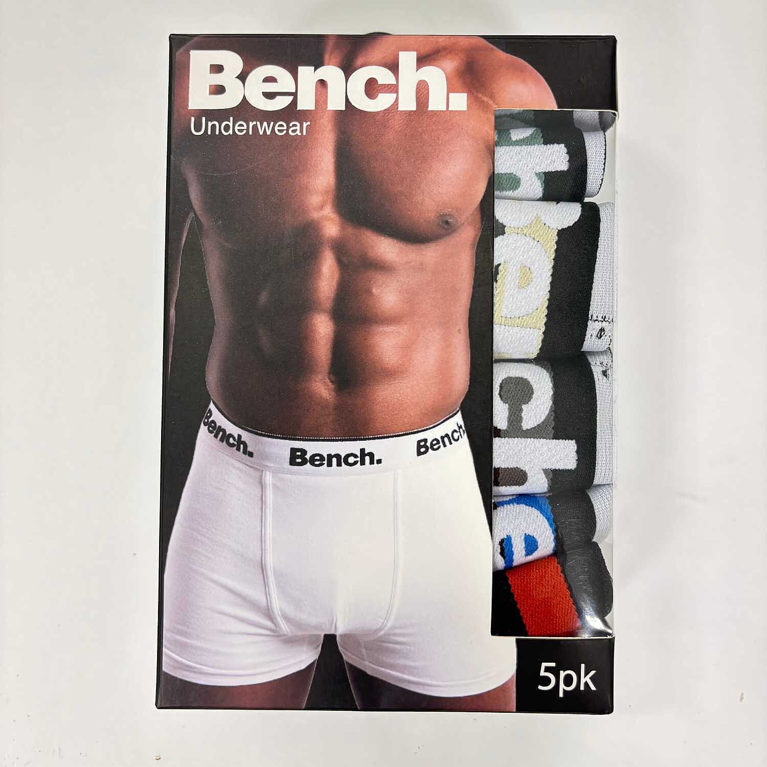 Bench Men's Premium Performance Microfibre Briefs (Pack of 5)