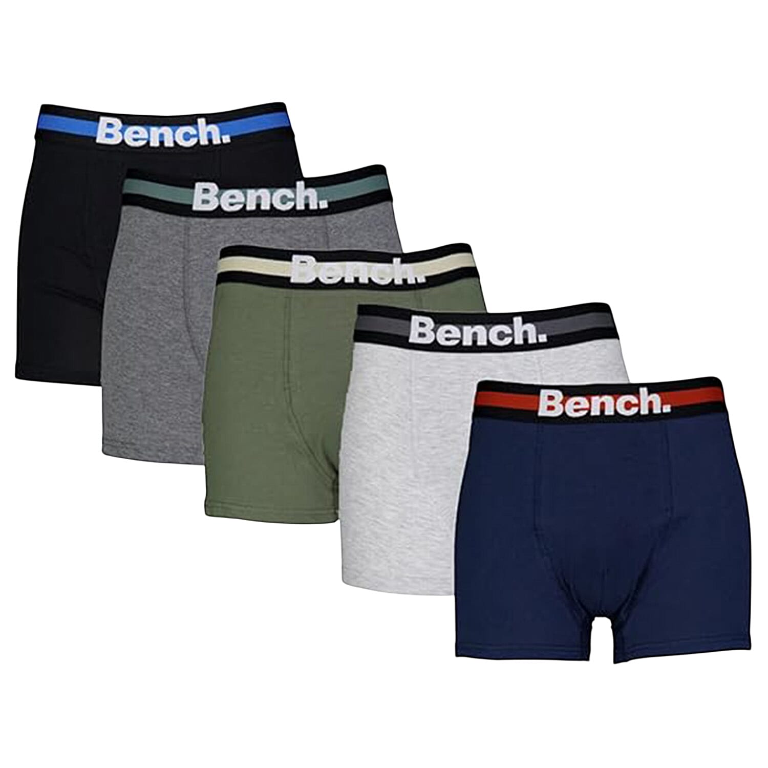 Bench Men's Premium Performance Microfibre Briefs (Pack of 5)