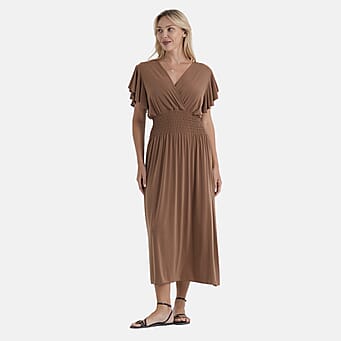https://tjcuk.sirv.com/Products/84/8/8487164/La-Marey-Patterned-Dress-Size-One-Size-Brown_8487164_3.jpg?w=342&h=342