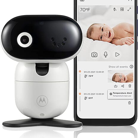 Motorola PIP1010 Motorized Video Baby Camera - White