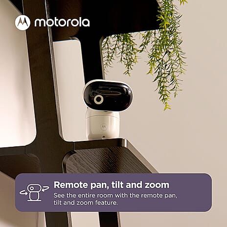 Motorola PIP1010 Motorized Video Baby Camera - White