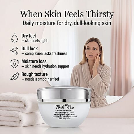 Bella Rose Moisturizing Day Cream - 50ml