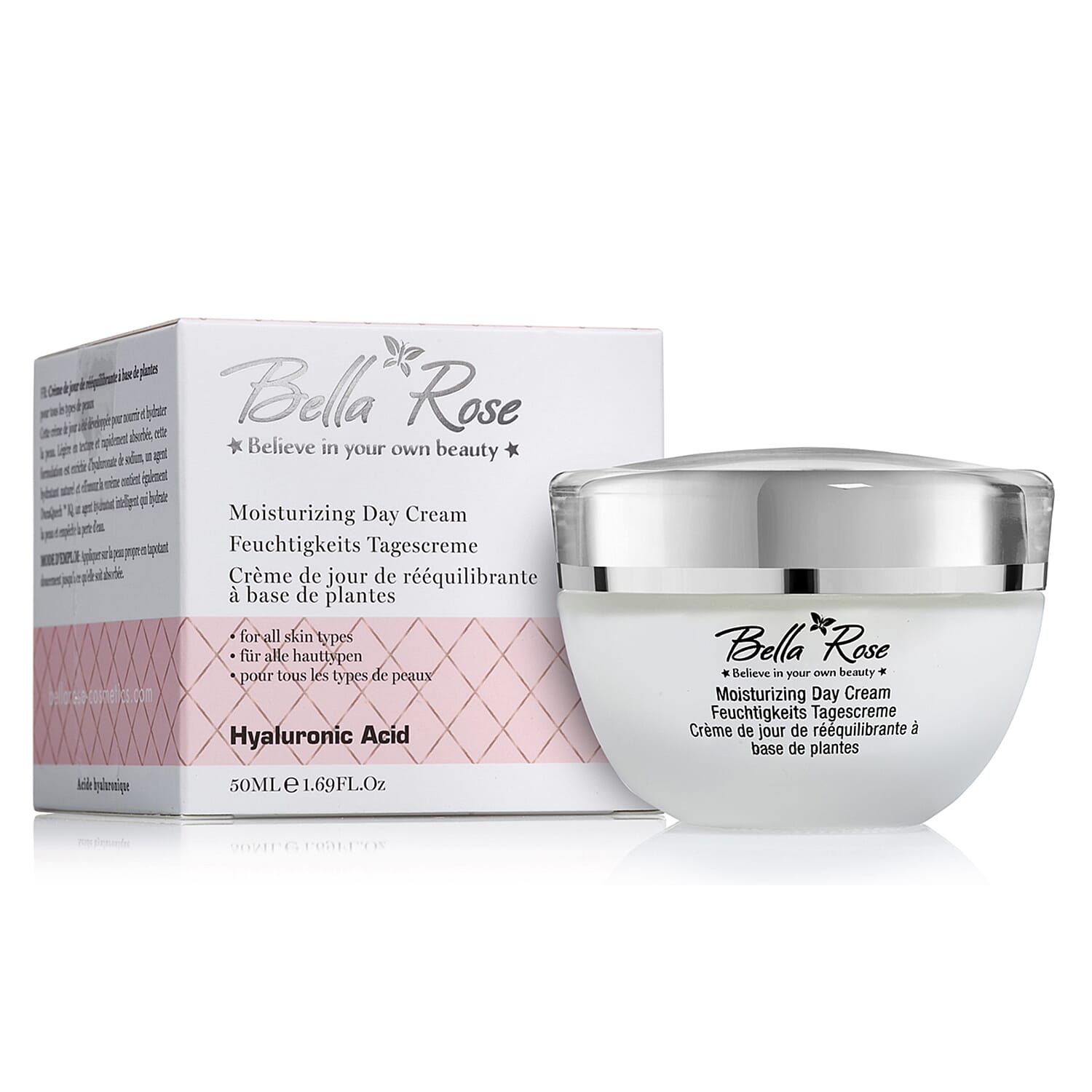 Bella Rose Moisturizing Day Cream - 50ml