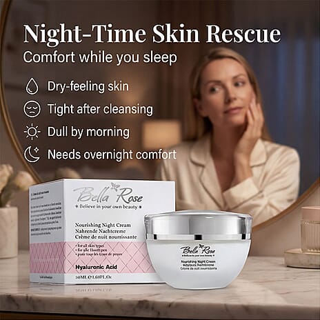 Bella Rose Nourishing Night Cream - 50ml