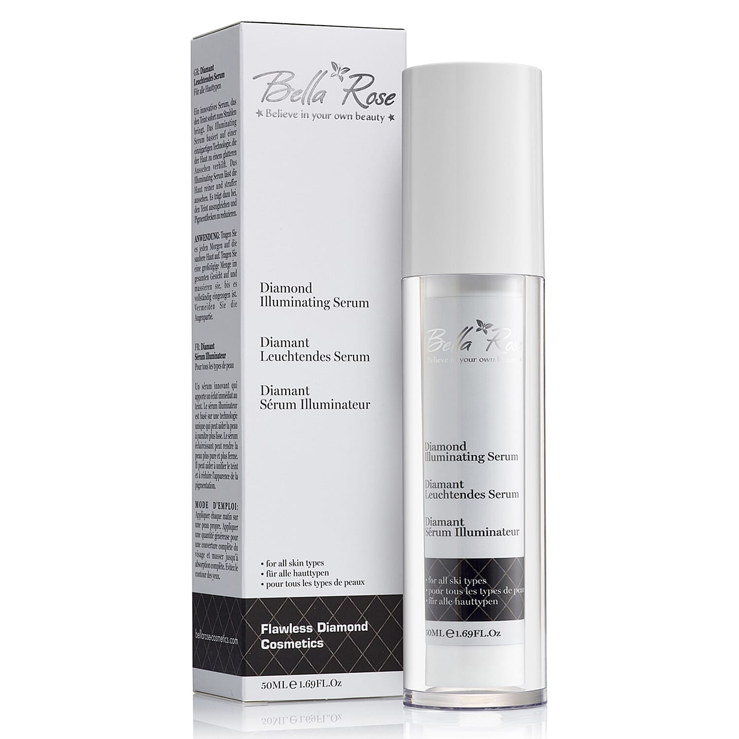 Bella Rose Diamond Serum - 50ml