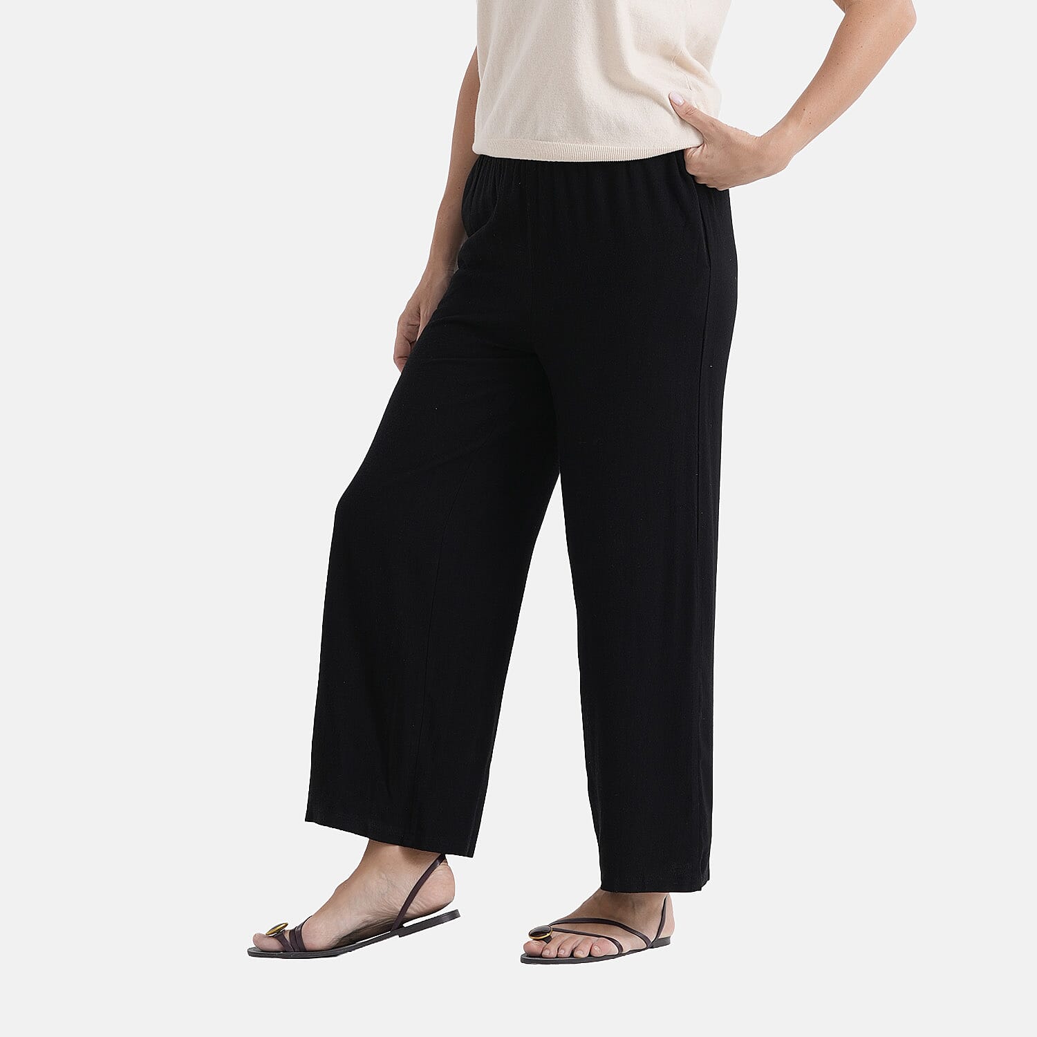 & Maisi Solid Jean and Pant/Trouser