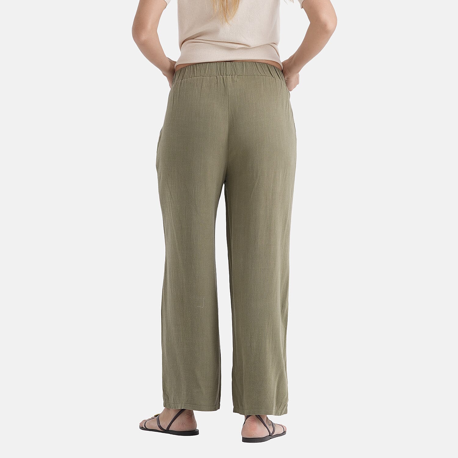 & Maisi Solid Jean and Pant/Trouser