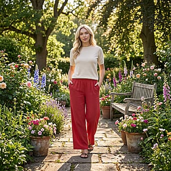 https://tjcuk.sirv.com/Products/84/9/8493364/Maisi-Solid-Jean-and-Pant-Trouser-Size-Medium-Red_8493364_1.jpg?w=342&h=342
