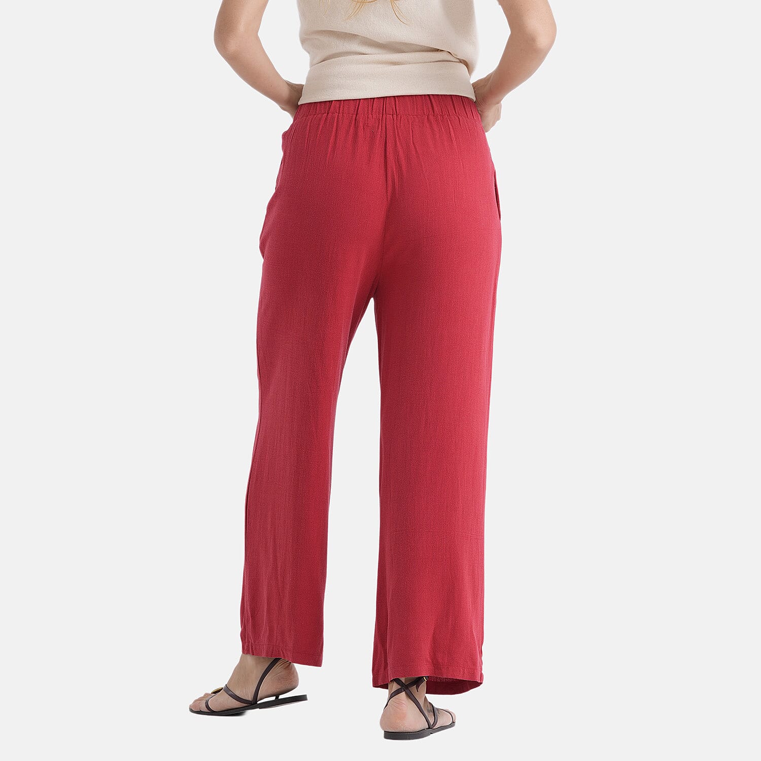 & Maisi Solid Jean and Pant/Trouser