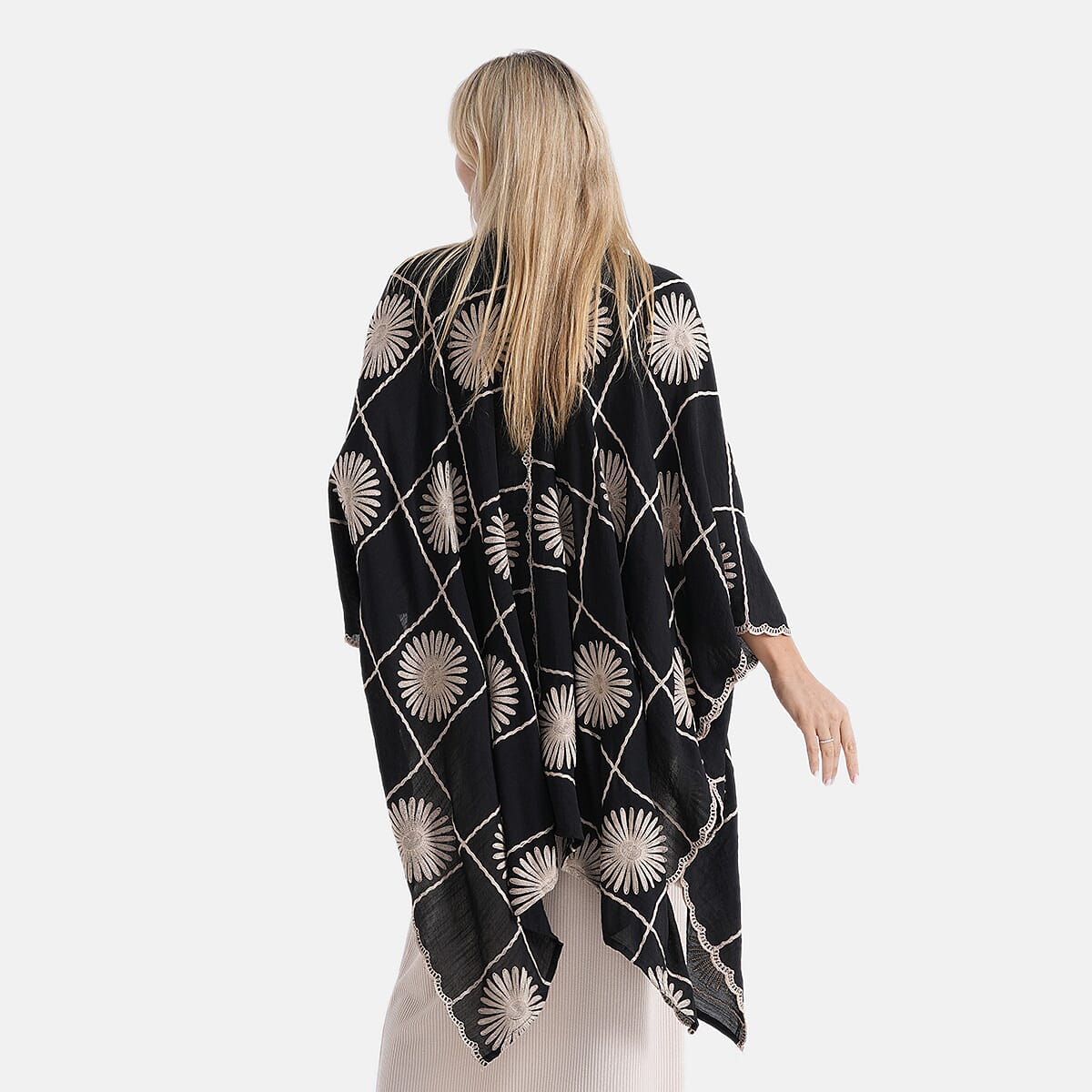 La Marey Embroidery Kimono 
