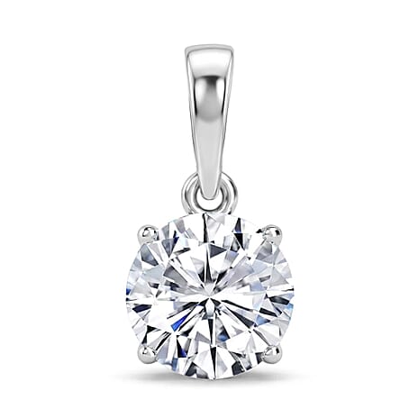 THE PERFECT DIAMOND - 950 Platinum IGI Certified Internally Flawless D Colour Lab Grown Diamond Pendant 1.03 Cts