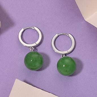 https://tjcuk.sirv.com/Products/84/9/8497947/D-Joy-Green-Jade-Beads-Hoop-Earring-in-Rhodium-Overlay-Sterling-Silver_8497947_2.jpg?w=342&h=342