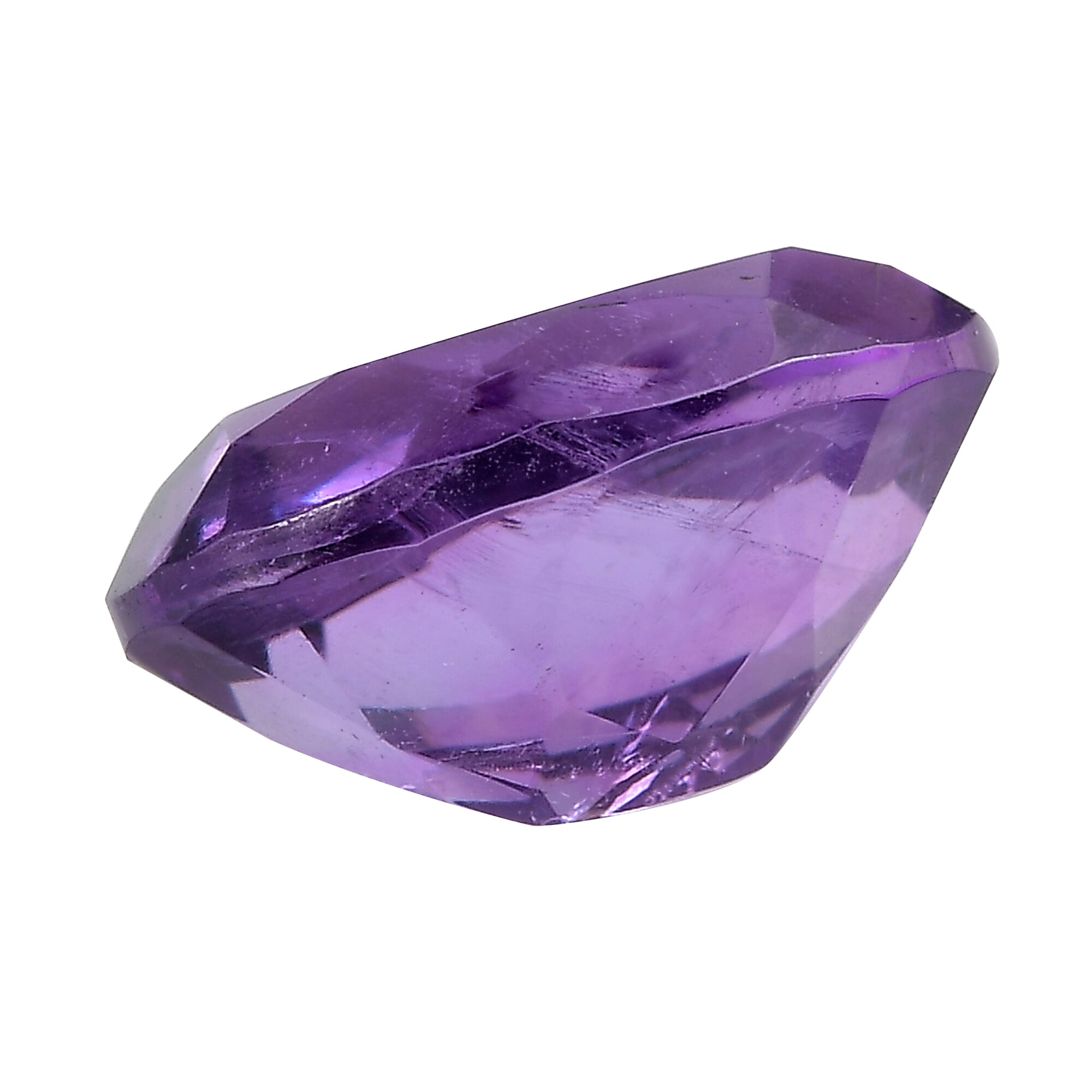 African Amethyst Oval Cut Cut 10X8 mm Gemstone, 2.54 Ct