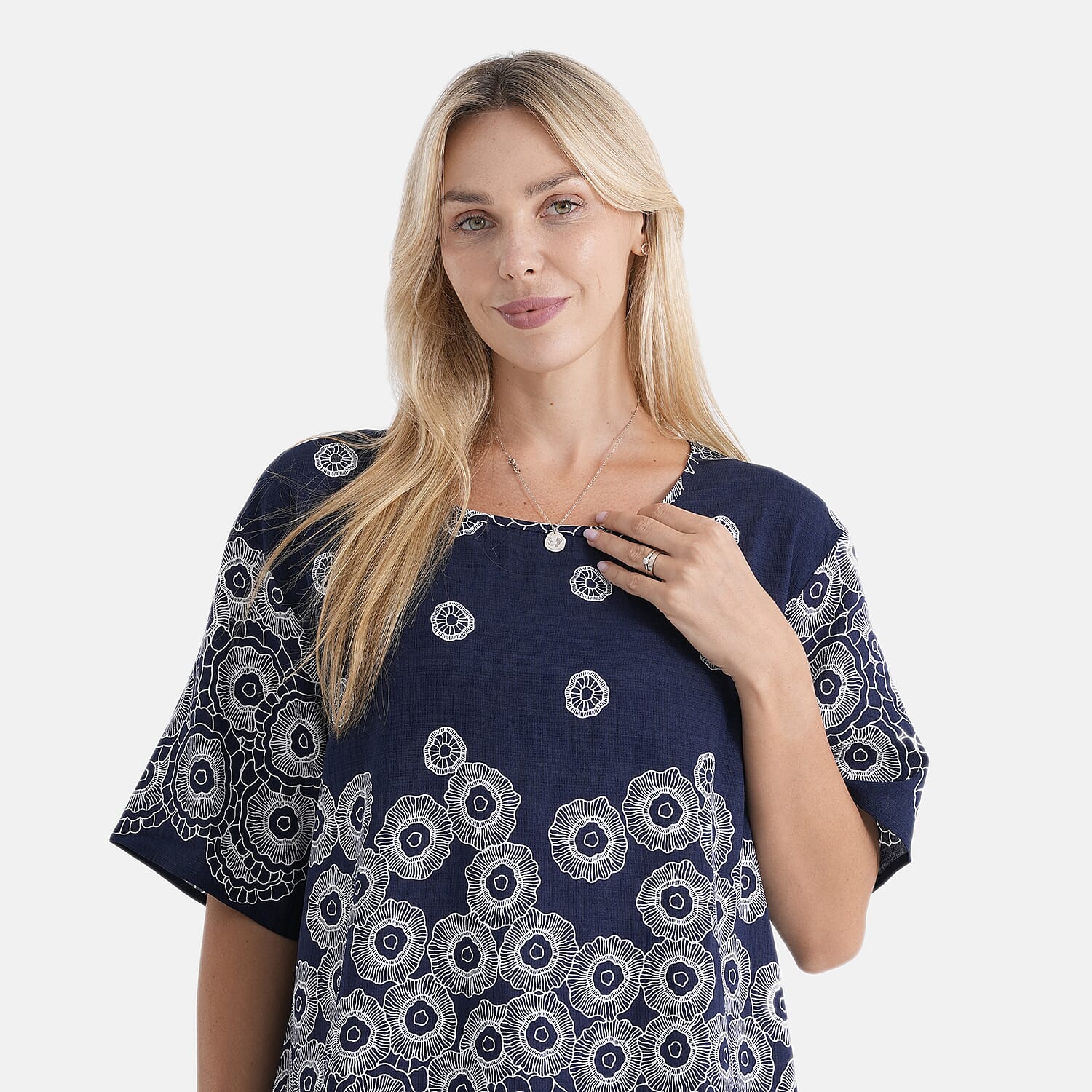 La Marey Printed Blouse
