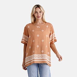 La Marey Printed Blouse