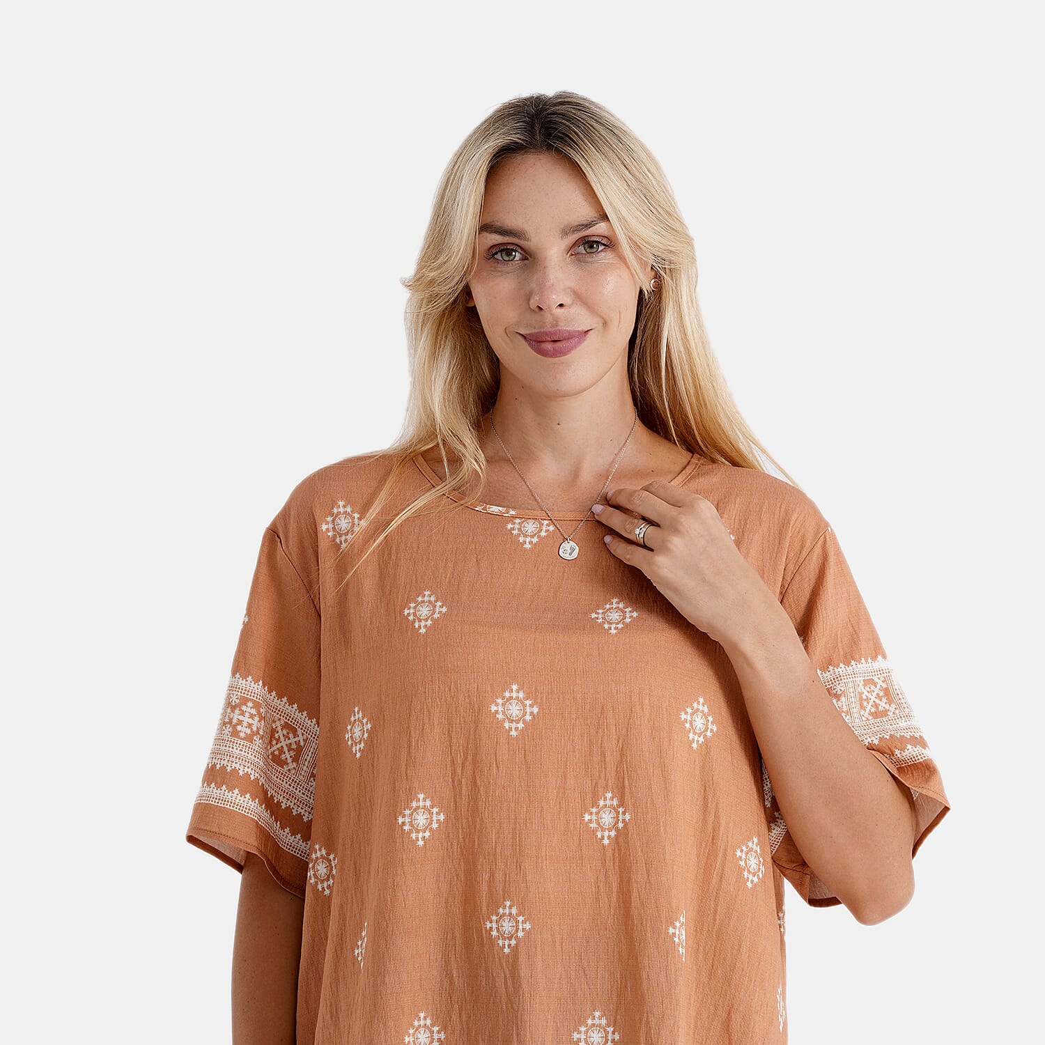 La Marey Printed Blouse