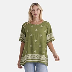 La Marey Printed Blouse