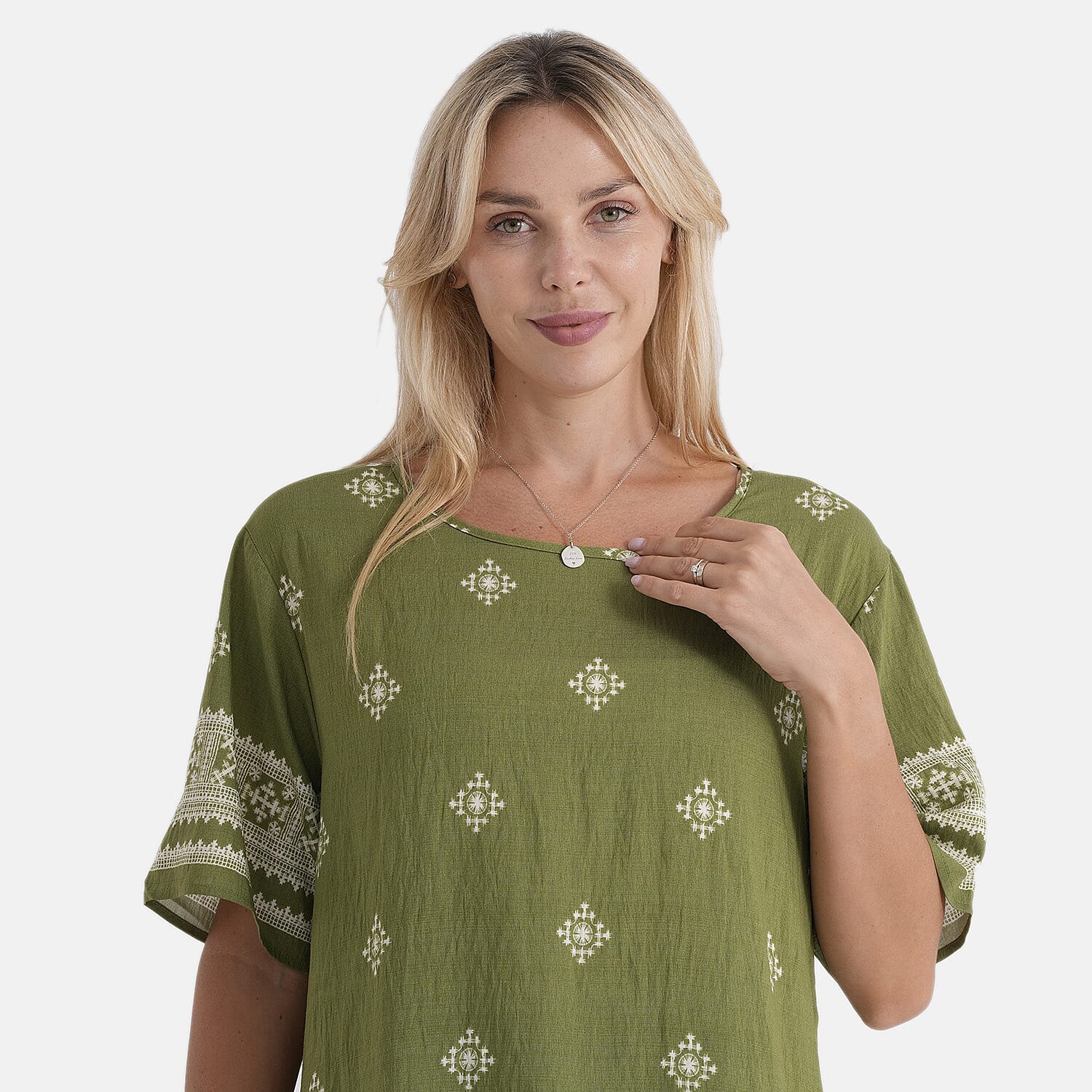 La Marey Printed Blouse