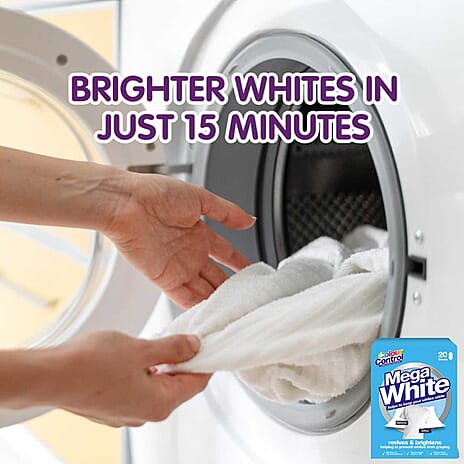 Mega White Laundry Sheets - Pack of 20