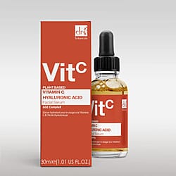 Dr Botanicals Brightening Facial Serum with 5% Vitamin C & 2% Hyaluronic Acid - 30ml