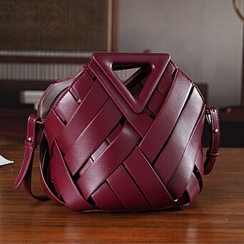 https://tjcuk.sirv.com/Products/84/9/8498706/Lifestyle-Premium-Sleek-Handbag-with-Adjustable-Shoulder-Strap-Burgund_8498706_1.jpg?w=342&h=342