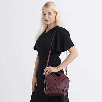 https://tjcuk.sirv.com/Products/84/9/8498706/Lifestyle-Premium-Sleek-Handbag-with-Adjustable-Shoulder-Strap-Burgund_8498706_2.jpg?w=342&h=342