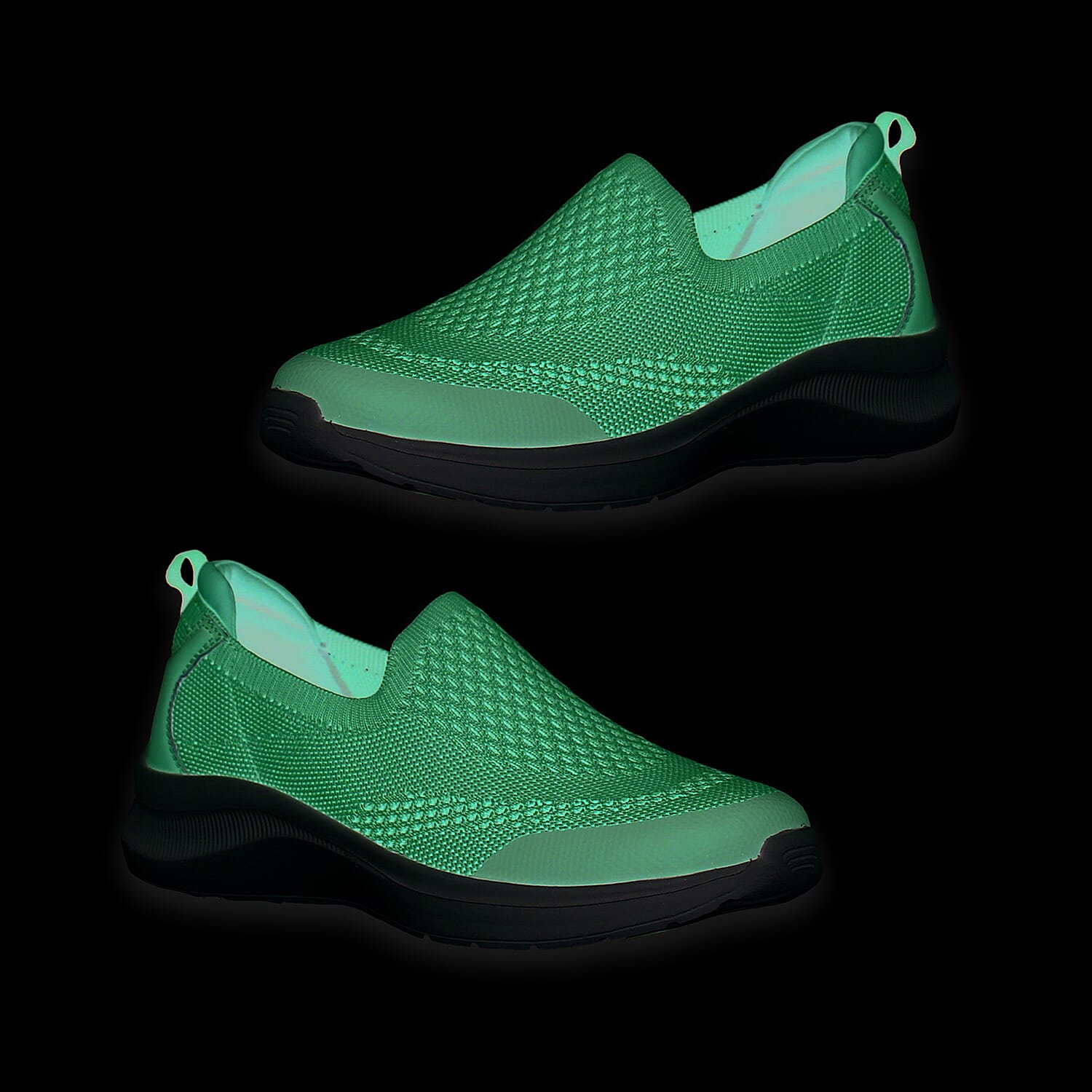 Seen on TV B Light Womens Slip-On Wide Fitting Trainers With Lightweight Sole And Memory Padded Foam