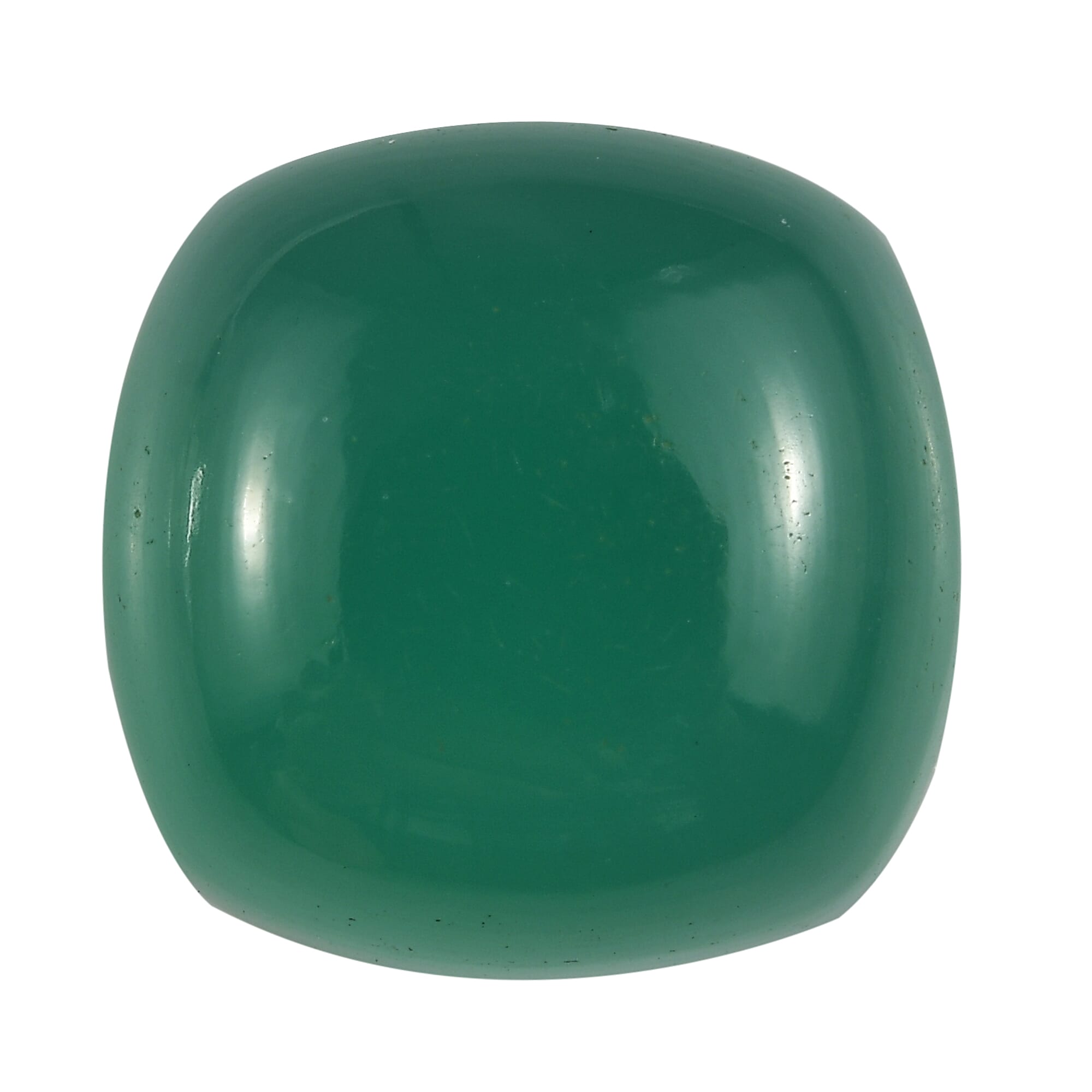 Green Onyx Oval Cut Cut 10X8 mm Gemstone, 3.03 Ct