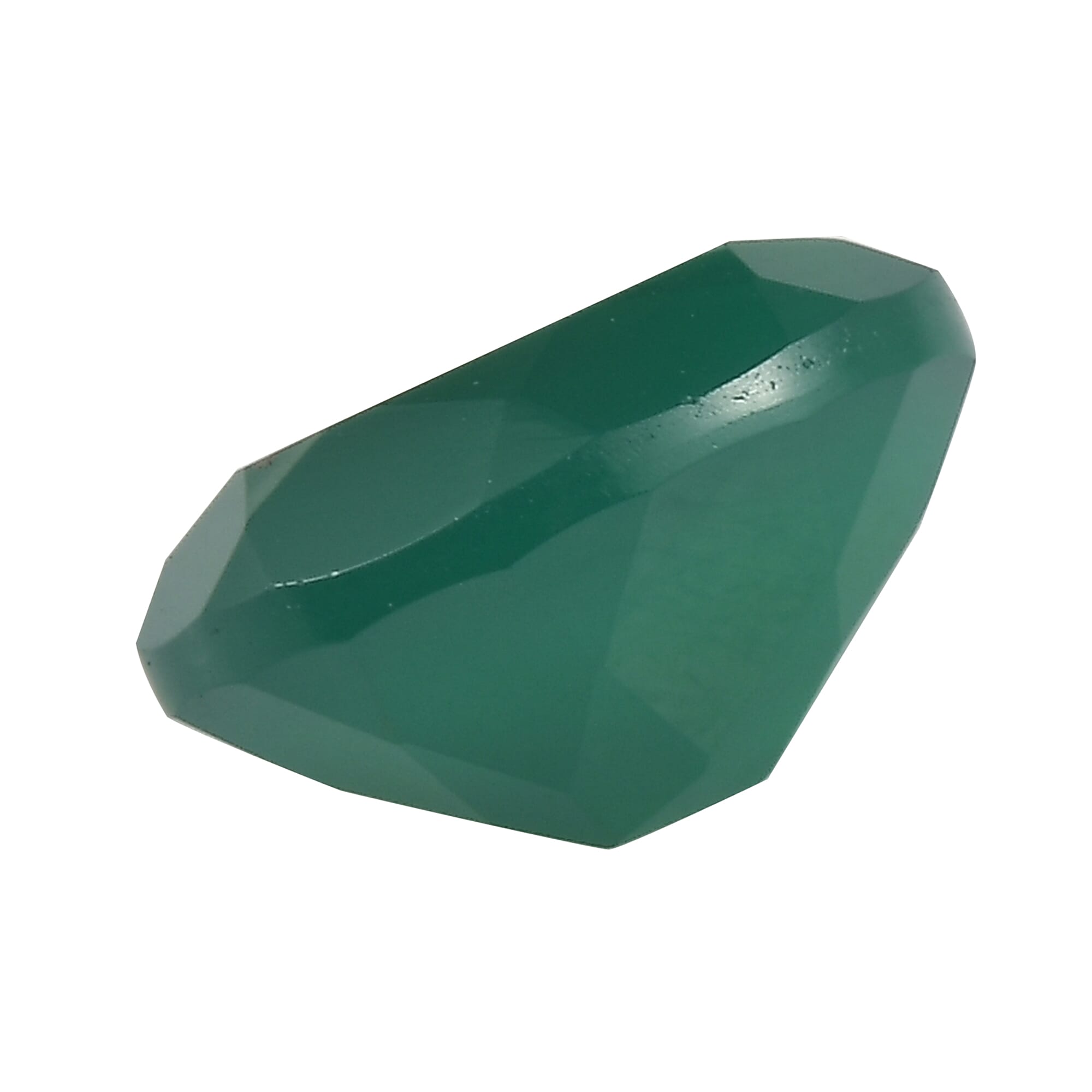 Green Onyx Oval Cut Cut 10X8 mm Gemstone, 2.62 Ct